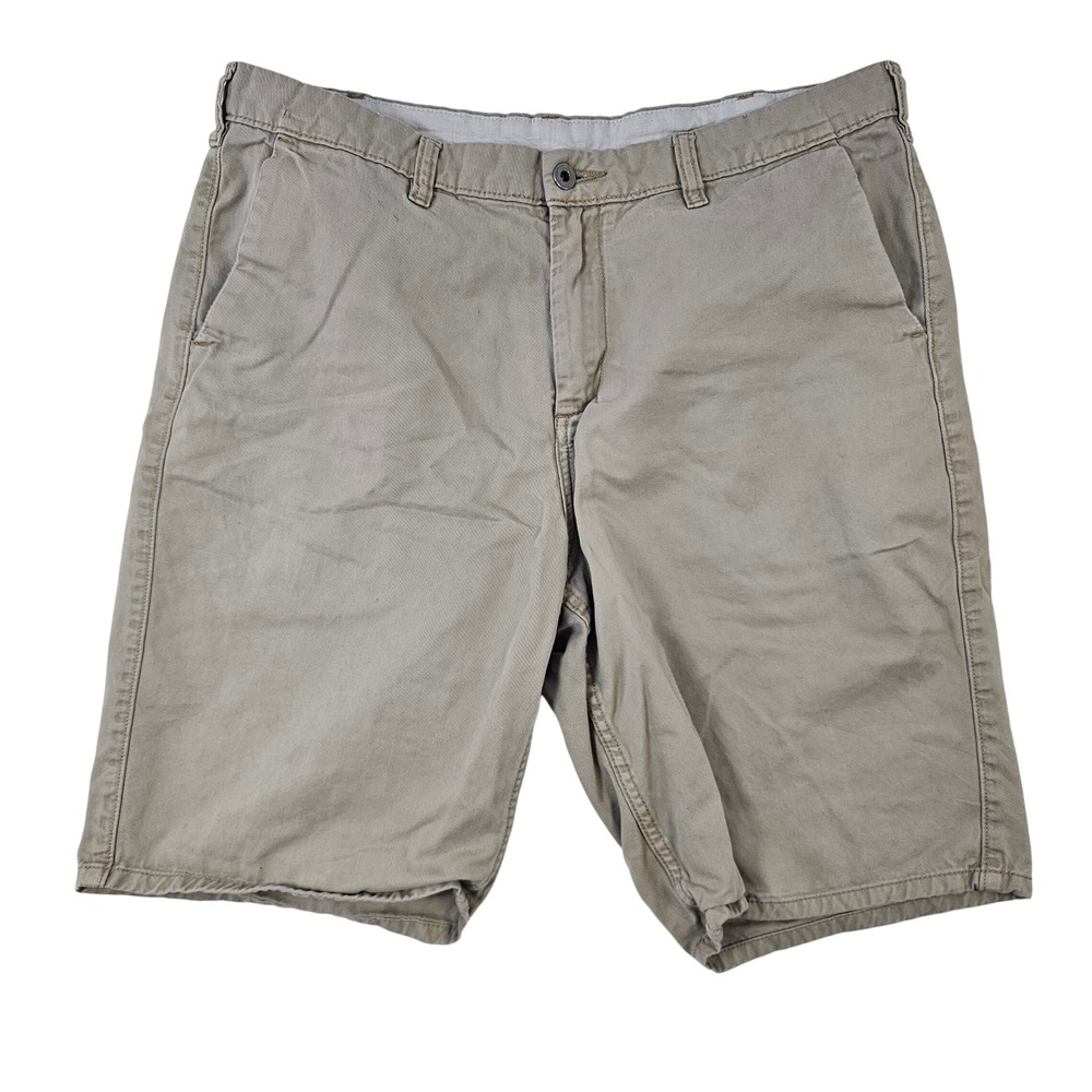 DC Shoes Mens Khaki Chino Shorts Tan Skate Streetwear Size 34‎